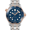 Omega 210.20.42.20.03.002 Seamaster Dial Blue Stainless Steel Watch