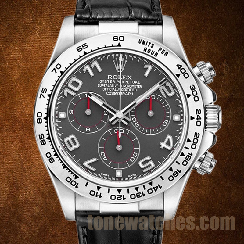Rolex Daytona 40mm 116519 Men’s Leather Strap – tone.mywatch.is