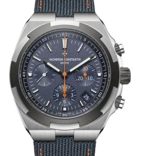 Vacheron Constantin Overseas Chronograph Automatic Blue Dial Mens Watch ...